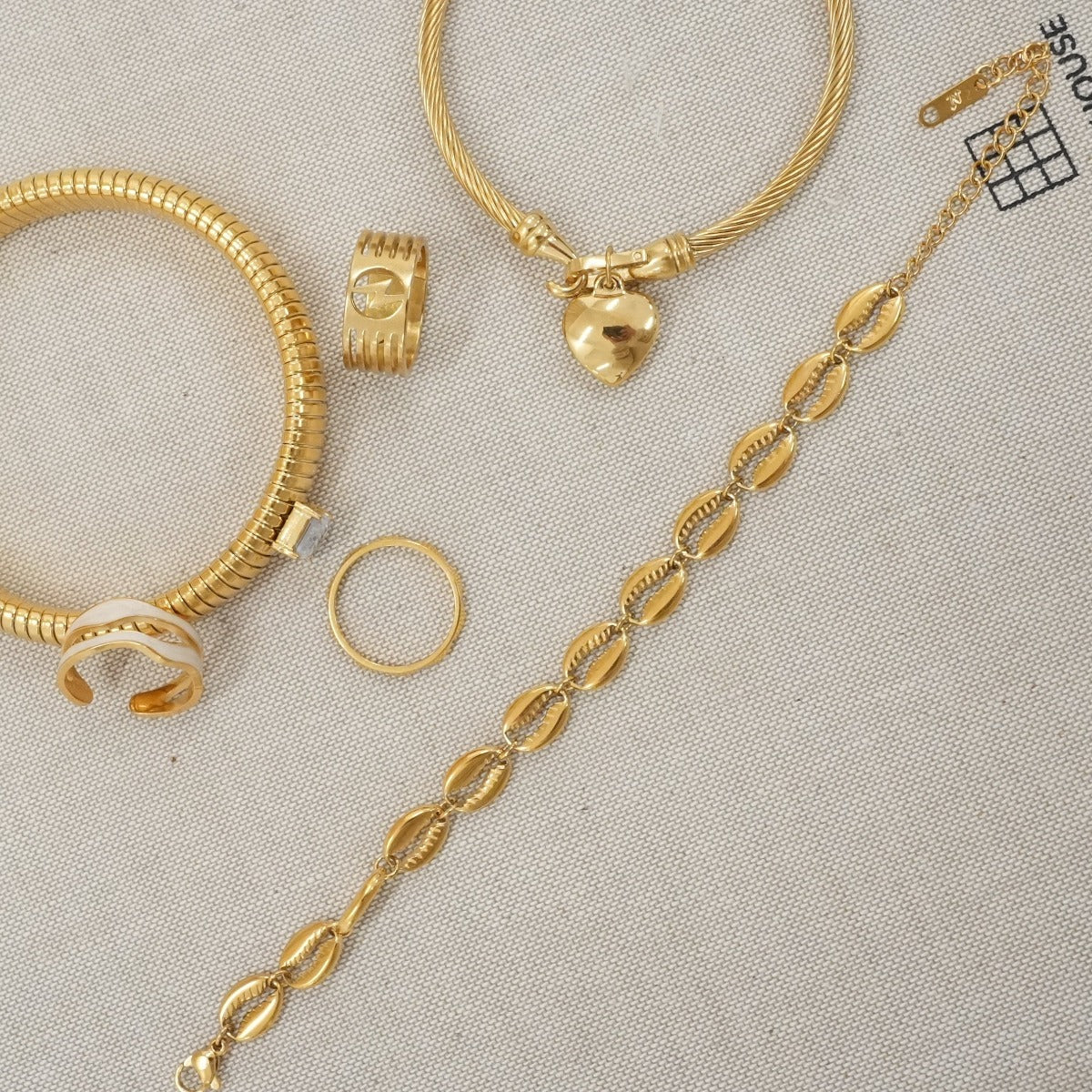 Noronha Bracelet Gold Plated 18k